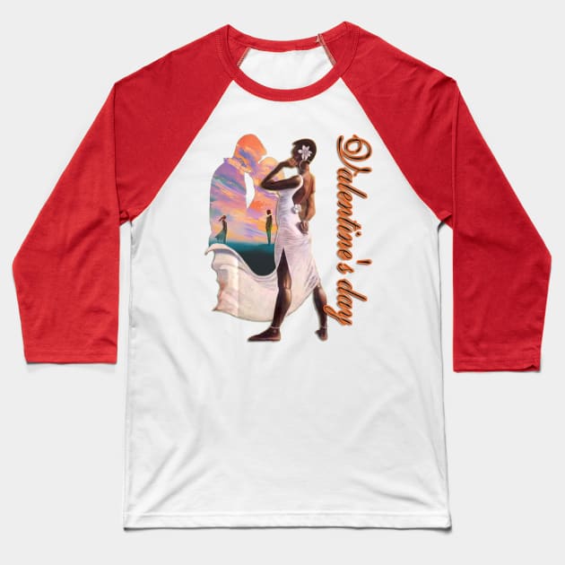 Valentines Baseball T-Shirt by Megoo Store